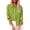 #C-mint Green, variant on A Womens Cotton Linen Button Down Shirt, Light Blue,