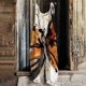 thumbnail image 2 of Mono de mujer, monos, mono de moda, informal, estampado, con bolsillo, mono largo, mono con tirantes, mono Odeerbi ODB-2, 2 of 8