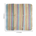 thumbnail image 4 of JilgTeok 1 Packs 4pcs Kitchen Textured Multicolored Dish Cloths Cotton Tea Towel Soft and Absorbent Kitchen Cleaning Cloths for Washing Dusting Household Cleaning 13X 13in, 4 of 7