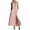 Womens dresses flowy dressy-Pink, variant on Guieoi Summer Dresses for Women under $10 Plus Size Decorative Button Cotton-Linen Loose-Fit Sleeveless Slit Hem Maxi Dress Green L