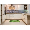 thumbnail image 6 of Ahgly Company Machine Washable Indoor Rectangle Transitional Seaweed Green Area Rugs, 2' x 5', 6 of 7