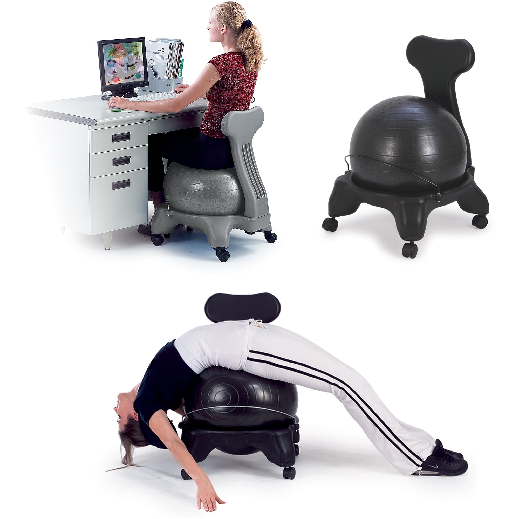 yoga ball stool