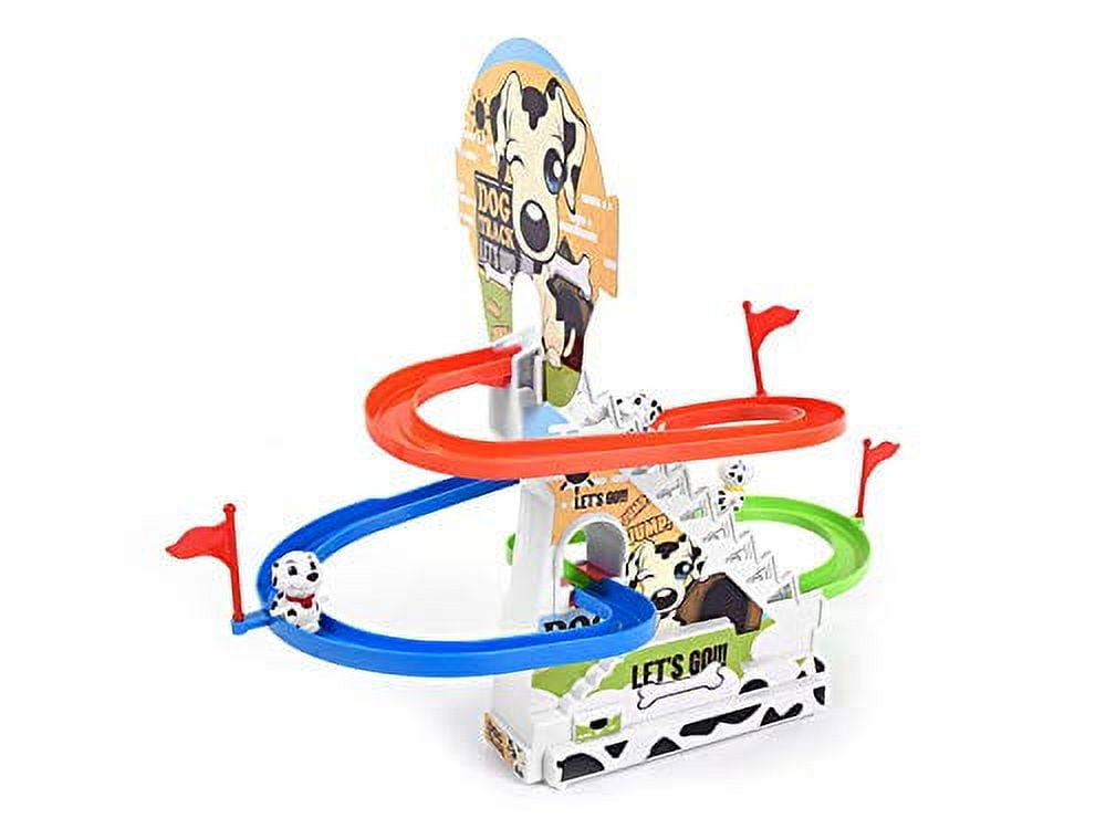 USToyOutlet Dog Days Puppy Track Racer - White