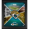 Jacksonville Jaguars Framed 15" x 17" Team Impact Collage with a Piece of Game-Used Football - Limited Edition of 500