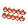 thumbnail image 4 of Rongfmy 10 Pieces Foldable Candy Boxes Paper Gift Packaging Box for Holiday Birthday Red, 4 of 9