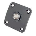 thumbnail image 1 of Output Socket Square for Electric Guitar Black, 1 of 6