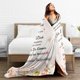 thumbnail image 3 of LHSHID Birthday Gift Blanket Flannel Soft and Comfortable Anti static Bed Sofa Blanket 50x60in, 3 of 6