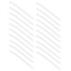 thumbnail image 4 of 20Pcs Spiral Binding Coils 30 Sheet ABS Plastic Spiral Binding Spines for Stationery Work White, 4 of 5