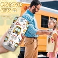 thumbnail image 3 of Bus Driver Appreciation Gifts for Men Women School Bus Driver Gifts Back to School Gifts for Kids Gifts for Retired Bus Driver School Bus Driver Tumbler Mug Insulated Cup 20OZ-White, 3 of 6