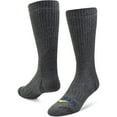 thumbnail image 2 of STABIL Unisex Cool Max Performance Work Socks, Gray/Black, 13-16, 2 Pack, 2 of 5