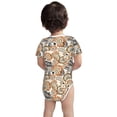 thumbnail image 2 of Pofeuu Floral Paisley Print Baby Boys Short-Sleeve Bodysuit,Just Born Unisex Baby Short Sleeve Bodysuits Undershirt-18 Months, 2 of 7