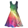 Awesome Dress Starry Galaxy Space Sexy Dresses Sleeveless Streetwear