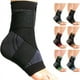 thumbnail image 4 of Tobillera de compresión ajustable para correr, fútbol, baloncesto, nailon tejido, vendaje para gimnasio, 4 of 5