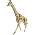 thumbnail image 2 of Eco 3D Wooden Puzzle - Giraffe by Deluxebase. DIY Safari Animal Craft Kit for Kids. Sustainable Toy, 2 of 6