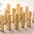 thumbnail image 1 of ZHAOCHENG Pinzas de Madera para Colgar Ropa, 3,5 Pulgadas 【80 Piezas】Pinzas de Madera para Ropa de Alta Resistencia, Pinzas para Manualidades, Pinzas para Fotos de Madera. - Resistente al óxido, 1 of 5