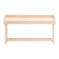 thumbnail image 2 of Miniature Wooden Stand Shelf, Exquisite Display Rack Miniature Furniture Model 6.1x2.4in  For 1/12 Scale Baby House Fruit And Vegetable Rack2, 2 of 8