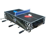 KICK Convoy 40 4-in-1 Mini Tabletop Foosball Table (Blue)