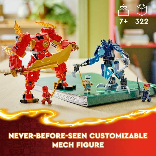 LEGO NINJAGO Kai's Fire Mech Set for Classroom Play - Walmart