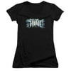 The Thing Science Fiction Horror Thriller Movie Logo Juniors V-Neck T-Shirt Tee