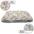 thumbnail image 3 of Butterfly Pet Bed, Different Types of Butterflies in Doodle Style Colorful Spring Thrill Print, Chew Resistant Pad for Dogs and Cats Cushion with Removable Cover, 24" x 39", Multicolor, by Ambesonne, 3 of 4