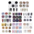 thumbnail image 3 of Nail Art Powder Glitter Sparkling Chrome Sandy Powder Dipping Mani Flakes Sequins, 3 of 8