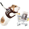 thumbnail image 2 of Small Pet Harness Cute Adjustable Vest and Leash Set for Guinea Pig, No Pulling Comfort Mesh Padded Vest for Small Pets, Ferrets, Chinchillas, Hamsters, Iguanas and Similar Small Animals, 2 of 8