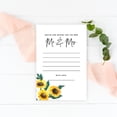 thumbnail image 2 of Koyal Wholesale Rustic Sunflower Wedding Advice & Well Wishes Guest Book Cards for Bride and Groom, 56 Pack, 2 of 5