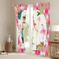 thumbnail image 2 of Castle Fairy Xmas Nutcracker Black Out Curtains,Geometric Plaid Curtains Pack of 2 (42x63 Each),Dance Ballet Bedroom Curtains,Ultra Soft Merry Christmas Home Decor, 2 of 6
