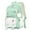 Light Green, variant on gcong Lightweight School Backpack With Cute Animal Print And Comfortable Straps For Daily Use Light Purple