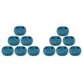 thumbnail image 2 of Teal Napkin Ring, Napkin Rings Set of 12, Beaded Napkin Holders, Fall Napkin Rings Bulk for Christmas Party Decoration, Dinning Table, Everyday, Family Gatherings - Set Your Table with Style - Teal, 2 of 6