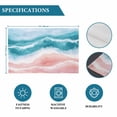thumbnail image 7 of Placemat Blue Pink Beach Placemats for Dining Table Ombre Abstract Modern Art Washable Table Mats for Party Kitchen Dining Decoration, 7 of 7