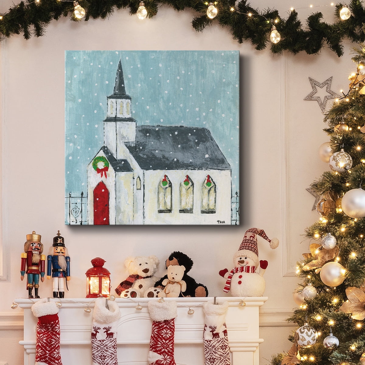 Oh Holy Night - Premium Gallery Wrapped Canvas - Ready to Hang