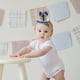 thumbnail image 4 of EeaseMX Corona para primer cumpleaños, corona para fiesta de cumpleaños infantil, azul, con estampado de número 1, tocado, tiara, suministros para fiesta, 4 of 8