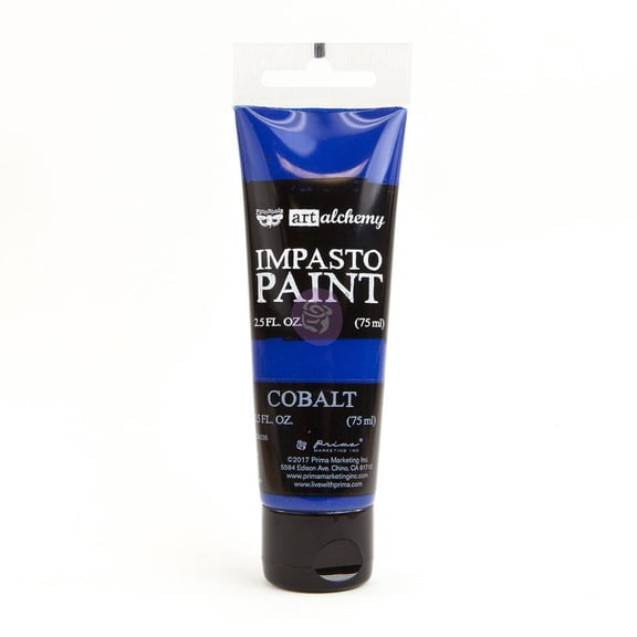 Prima Marketing Inc Art Alchemy - Impasto Paint - Cobalt 2.5 Oz Upc 655350964641