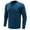 Blue, variant on Fall Shirts for Men Long Sleeve Crew Neck Pullover Sweater Solid Color Top