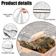thumbnail image 6 of XYZCANDO Yellow Camo Hunting Waterproof ATV Seat Cover Nonslip Heavy Duty Motorcycle Cushion Covers with Elastic Edge for Most Polaris Sportsman Polaris Scrambler Honda Rancher, 6 of 7