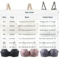 thumbnail image 2 of FAHXNVB Women's Lace Underwire Bra Plus Size Full Coverage Push Up Bra with Adjustable Straps Breathable Comfort Support Everday Bras, 2 of 4