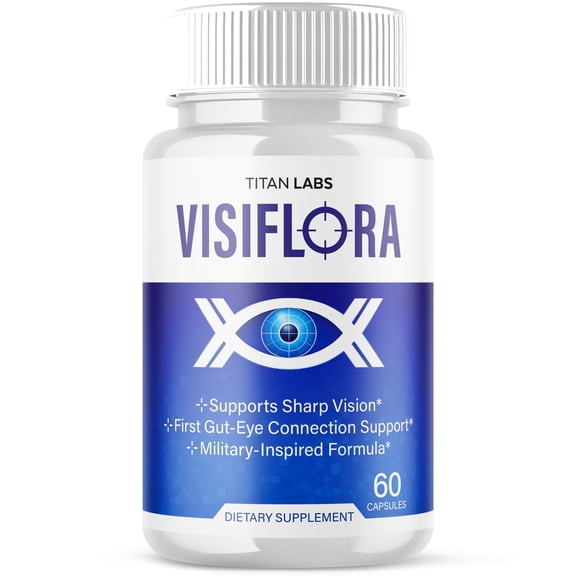 Visiflora Advanced Formula Eye Health Supplement Pills for Vision Care Visi Flora 60 Capsules