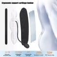 thumbnail image 3 of Inflatable Lumbar Support Cushion Portable Inflatable Lumbar Support Cushion Ergonomic Back Support Pillow For Travel Office Car Camping, 3 of 8