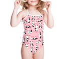thumbnail image 2 of Kuiaobaty Strawberry Panda Beach Bathing Suit Cute Kids Girls, Skin-Friendly Soft Kids Swimsuit Cover Up Girls, Breathable Quick Dry Kids Bikini Size 3-4, 2 of 5