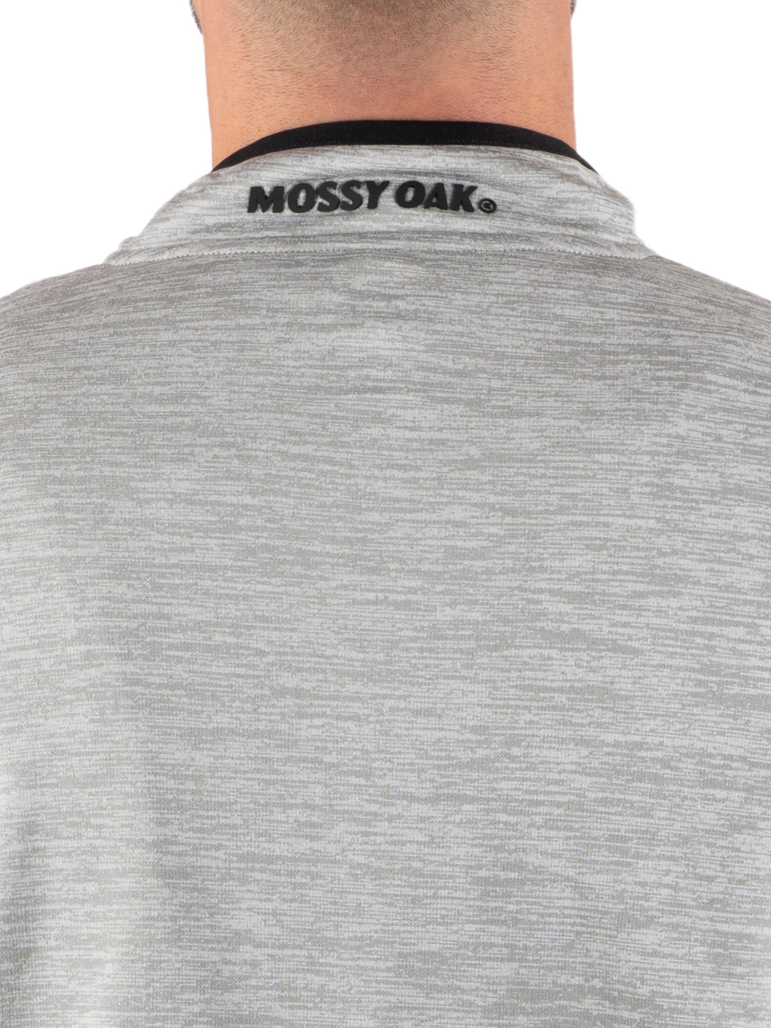 Mossy Oak Men's Fleece Quarter Zip Pullover Sweatshirt, Sizes S-2XL