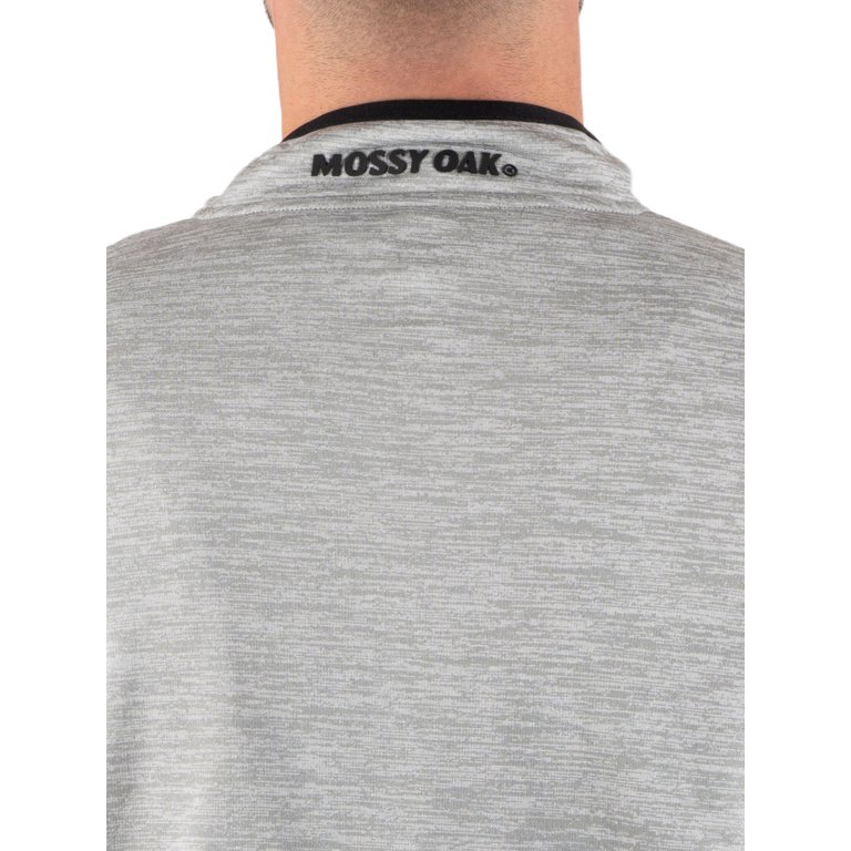 Mossy Oak Men's Fleece Quarter-Zip Pullover Sweatshirt photo 7