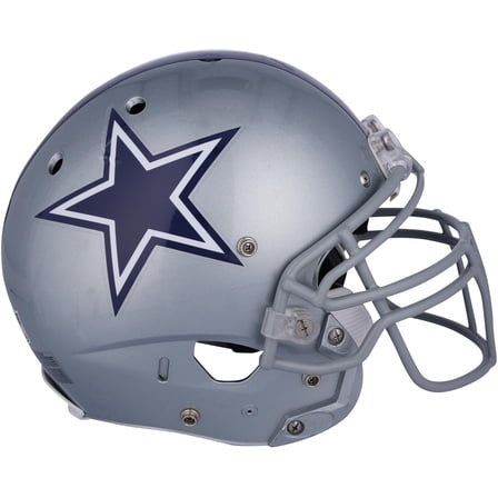 Dallas Cowboys Player-Worn Silver Helmet Worn Between the 2020-24 NFL Seasons - RG13315063 - Fanatics Authentic Certified