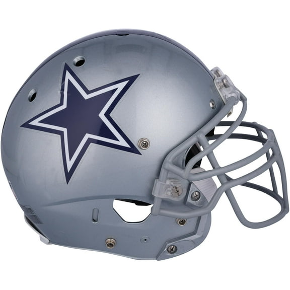 Dallas Cowboys Player-Worn Silver Helmet Worn Between the 2020-24 NFL Seasons - RG13315063 - Fanatics Authentic Certified