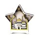 thumbnail image 1 of Adorno de estrella de madera Eid, castillo lunar, manualidades, adornos decorativos, 1 of 5