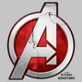 thumbnail image 2 of Junior's Marvel Doctor Strange in the Multiverse of Madness Avengers Logo  Graphic Tee Athletic Heather Small, 2 of 3