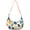 Orange-2, variant on Aesthetic Floral Design Crossbody Bag for Women Watercolor Botanical Garden Shoulder Purse Romantic Vintage Wildflower Bloom Purse for Spring and Summer