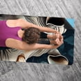 thumbnail image 5 of Rhinoceros Yoga Towels with Storage Bag, 72.8"x26.8", Suitable for Yoga, Pilates, Fitness, Etc. Gym Towels for Workout, Towel Yoga Blanket, Microfiber Yoga Towel for Men/Women, 5 of 6