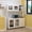 White, variant on OXYLIFE Kitchen Hutch Sideboard Buffet, Pantry Storage Cabinet, 74.8"H, White