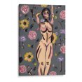 thumbnail image 1 of Cuadro decorativo - Mujer entre flores, Jimena Escobedo 50x75 Canvas Lab Colorido,, 1 of 2